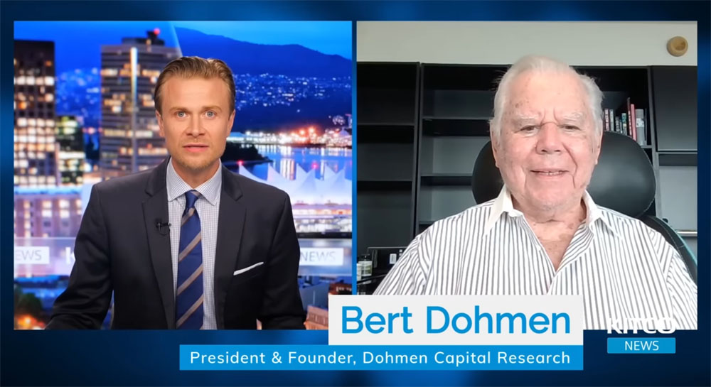 バート・ドーメン氏のスクリーンショット