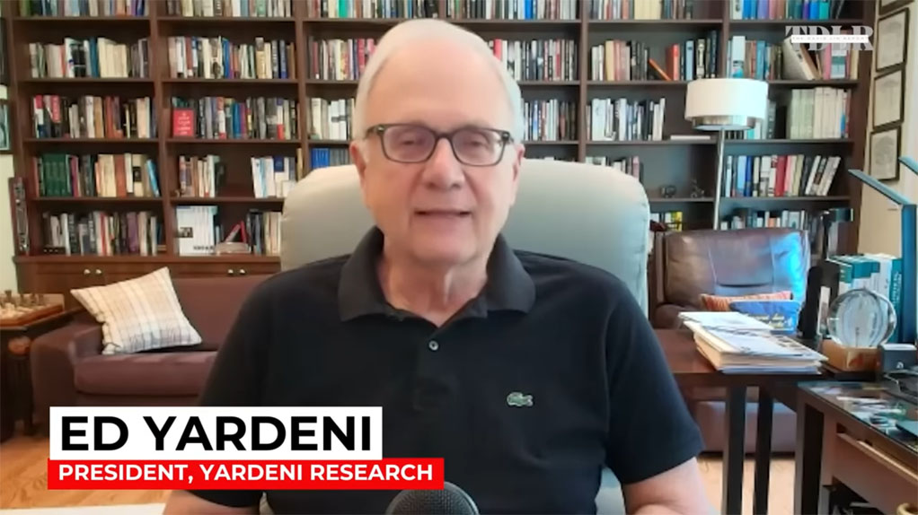 Ed Yardeni氏のスクリーンショット