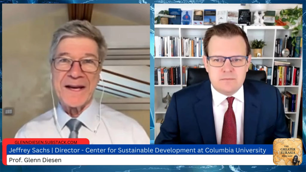 ジェフリー・サックス氏のスクリーンショット