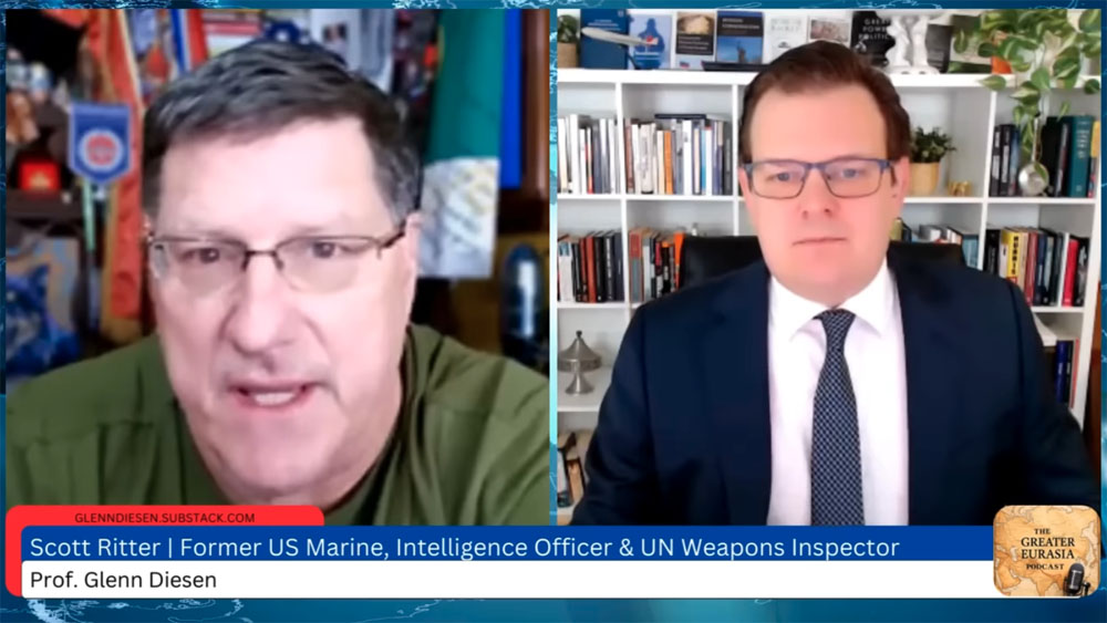 スコット・リッター氏のスクリーンショット