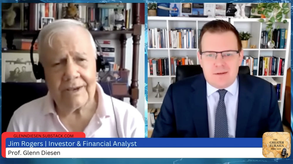 Jim Rogers氏のスクリーンショット