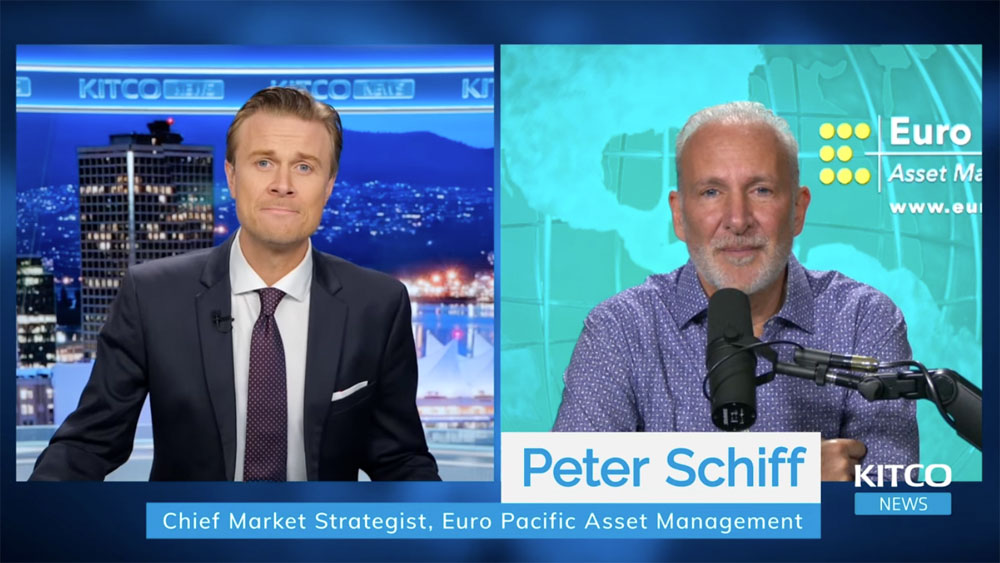 Peter Schiff氏のスクリーンショット