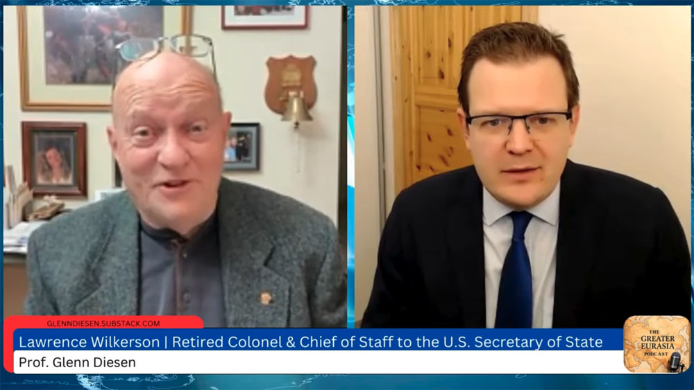 Lawrence Wilkerson氏のスクリーンショット