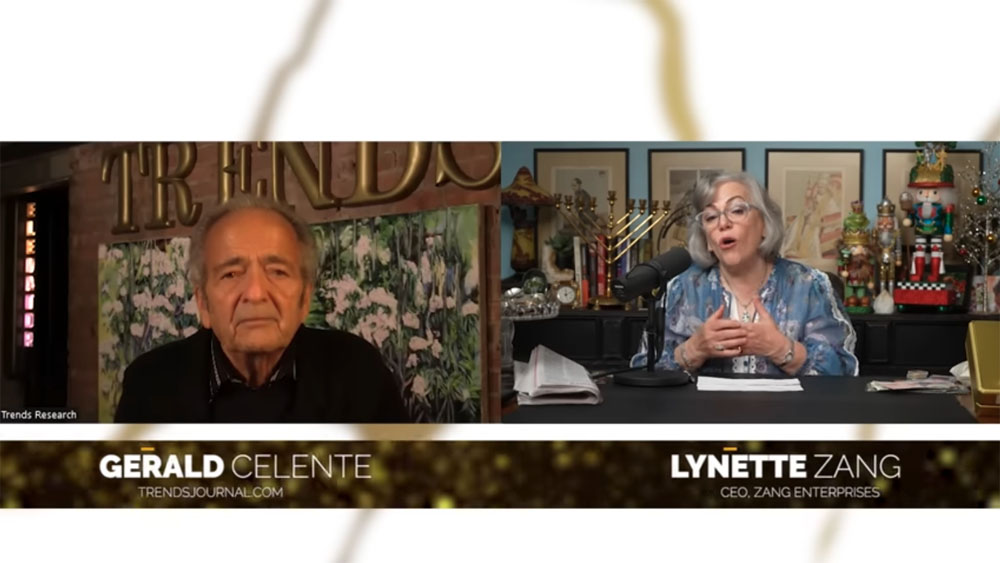 Gerald Celente氏とLynette Zang氏のスクリーンショット