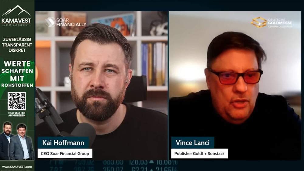 ヴィンス・ランシー氏のスクリーンショット