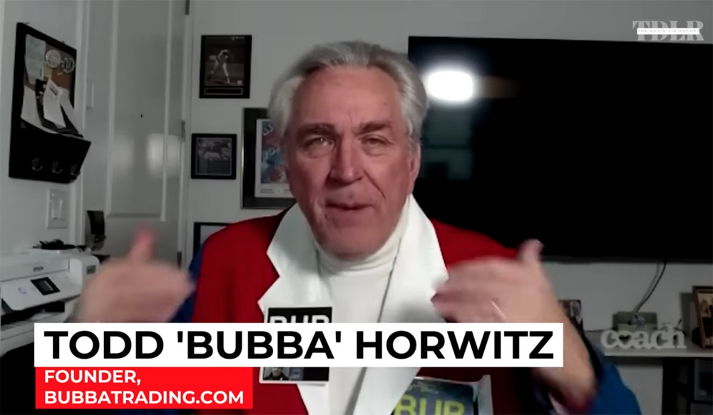 トッド・ホロウィッツ氏のスクリーンショット