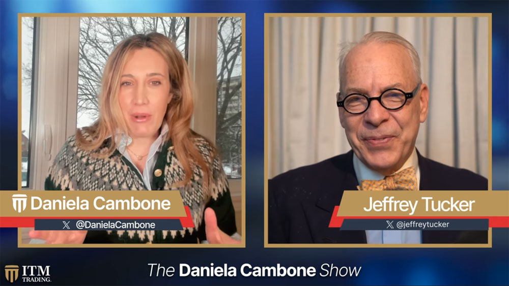 ジェフリー・タッカー氏のスクリーンショット