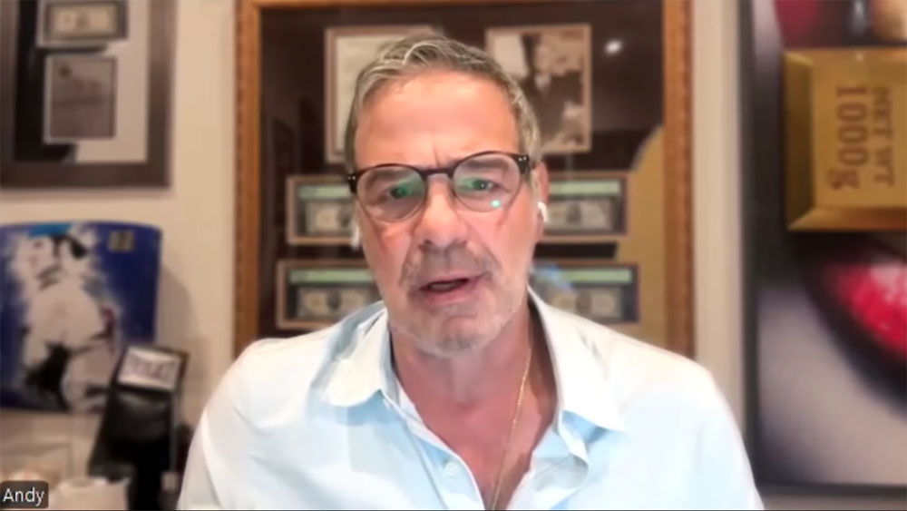 アンディ・シェクトマン氏のスクリーンショット