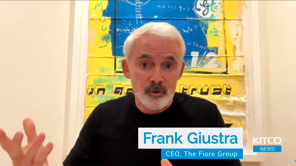 フランク・ジュストラ氏のスクリーンショット