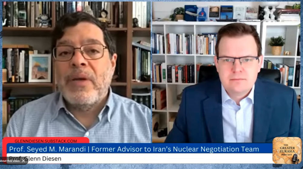 セイエド・モハマド・マランディ教授のスクリーンショット