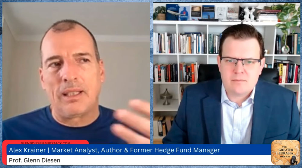 アレックス・クレイナー氏のスクリーンショット