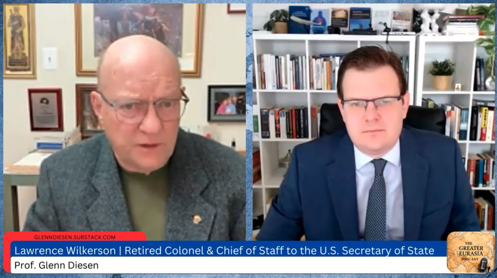 Lawrence Wilkerson氏のスクリーンショット