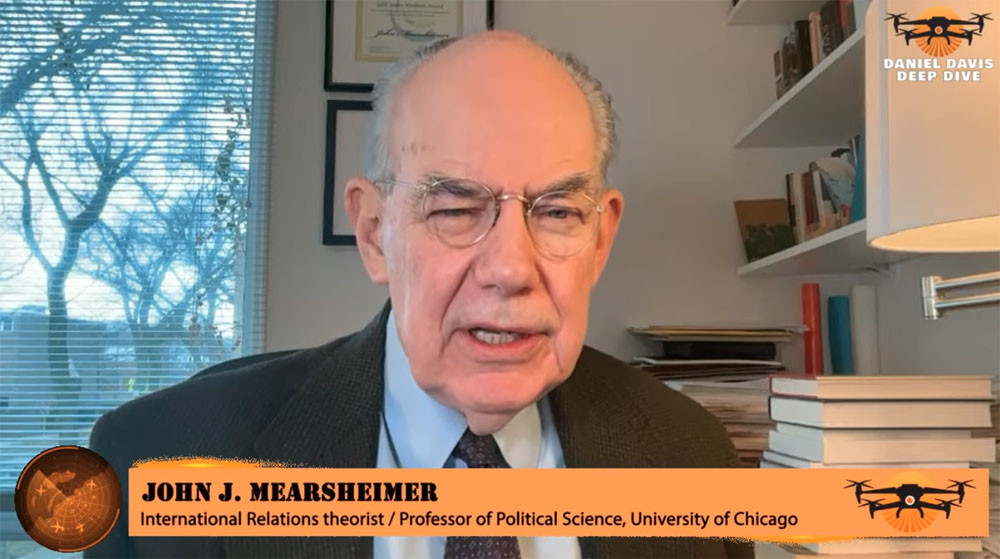 ジョン・ミアシャイマー教授のスクリーンショット