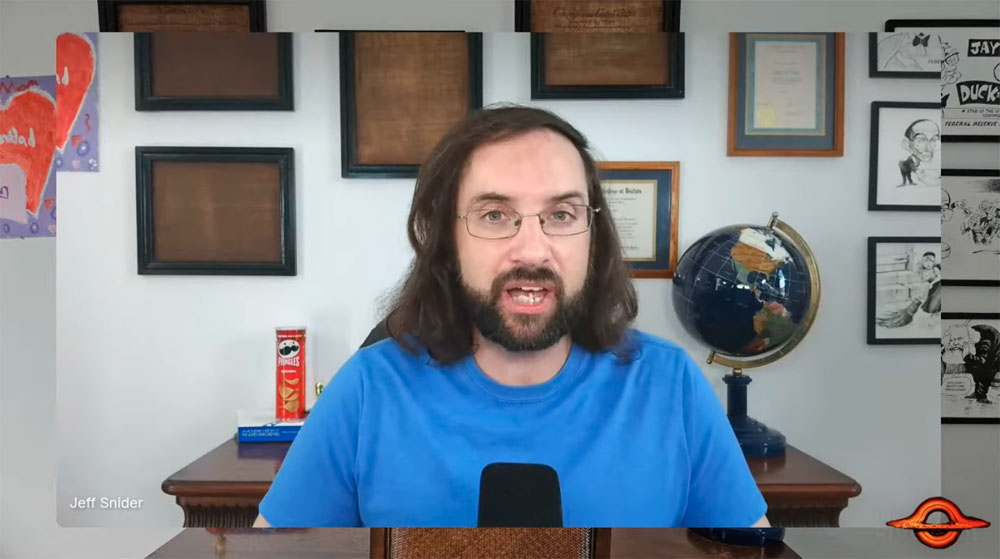 ジェフ・スナイダー氏のスクリーンショット