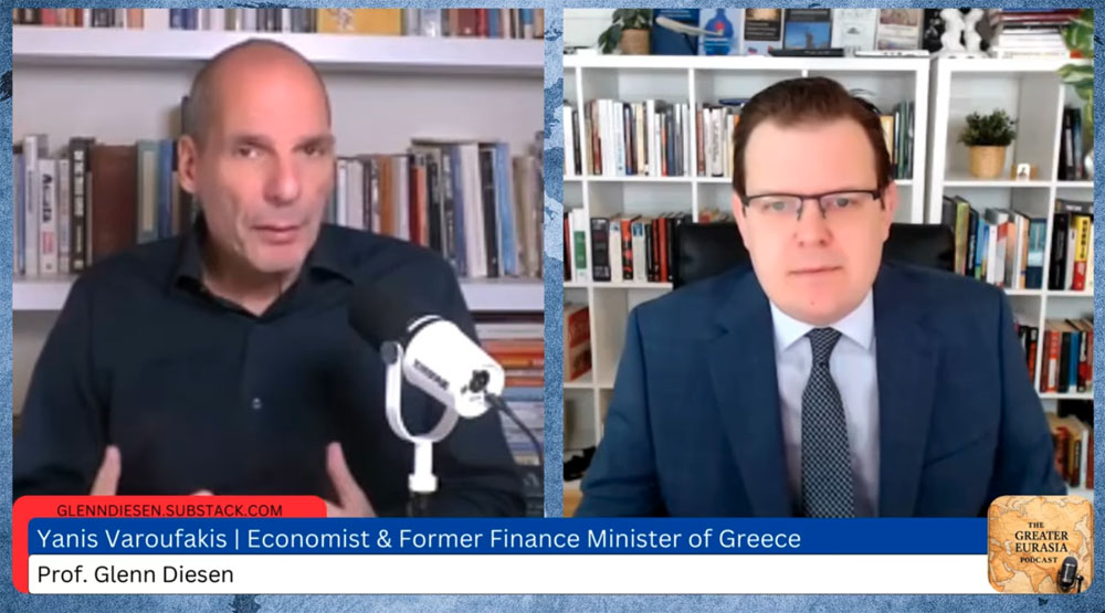 ヤニス・バルファキス氏のスクリーンショット