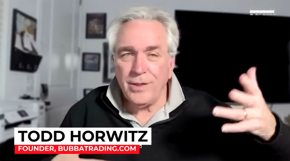 トッド・ホロウィッツ氏のスクリーンショット