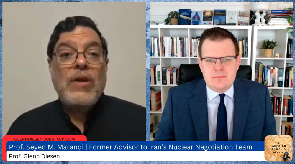 Seyed M. Marandi教授のスクリーンショット